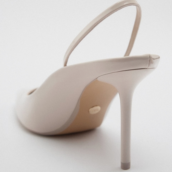 Zara THIN HEEL SLINGBACKS bloggers favorite - Picture 6 of 13